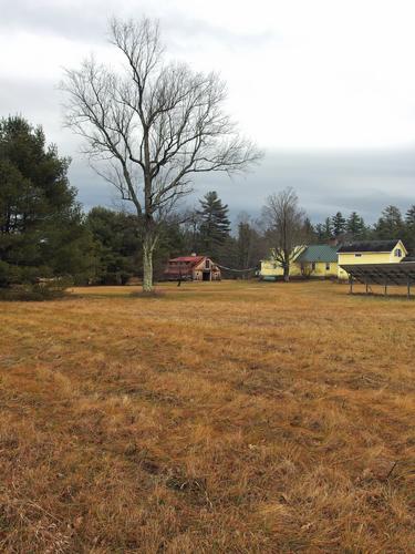 gorgeous landscape near the Runnells Road entrance to Lehtinen Park near Concord in southern New Hampshire