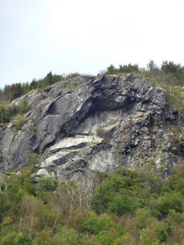 section of the Long Trail near Cape Lookoff Mountain in Vermont