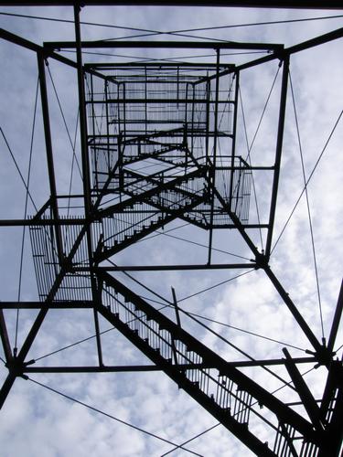 steel tower at Lynn Woods Reservation in Massachusetts