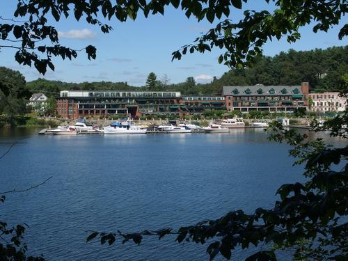 plush waterfront apartments on the Merrimack River across from Maudslay State Park near Newburyport in eastern Massachusetts