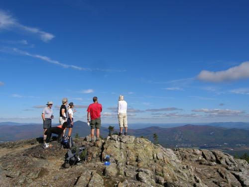 view from Moat Mountain in New Hampshire