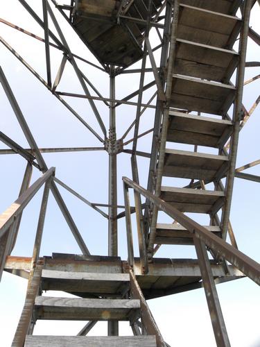 lookout tower atop Monadnock Mountain in Vermont