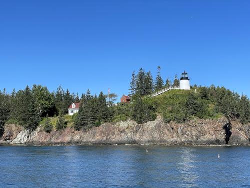 Owls Head Light in August near Monroe Island in Maine