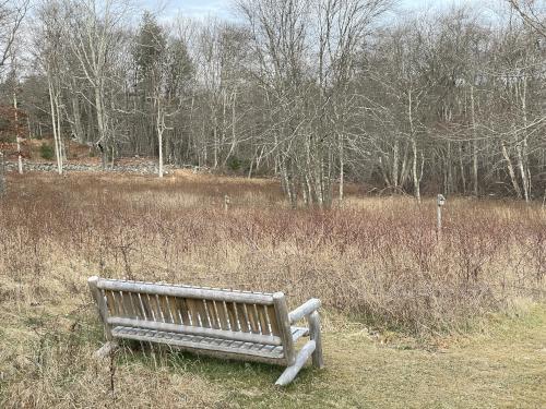 bield in December at Moose Hill in eastern Massachusetts