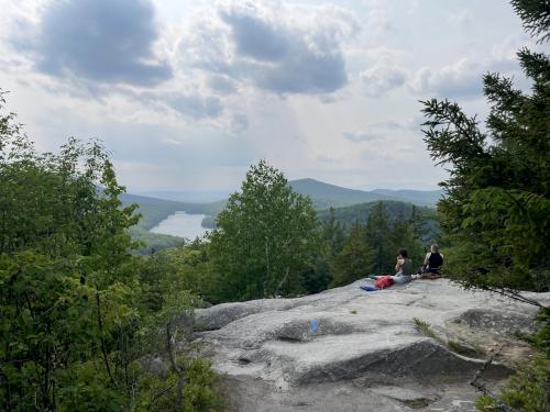 view in June from Owlshead Mountain in northern VT