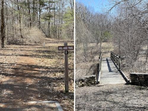 trails in April at Oxbow National Wildlife Refuge North in Massachusetts