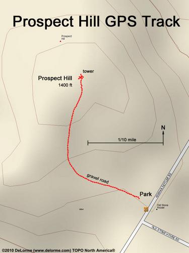 Prospect Hill gps track