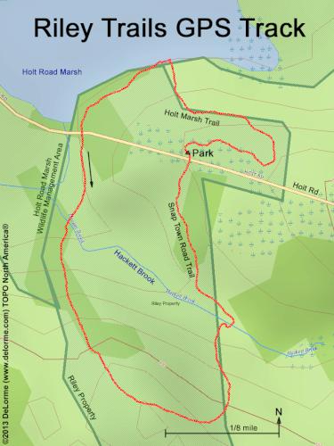 Riley Trails gps track