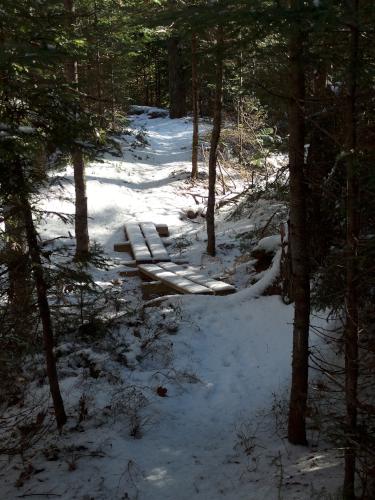 trail to Royal Arch Hill in southwest New Hampshire