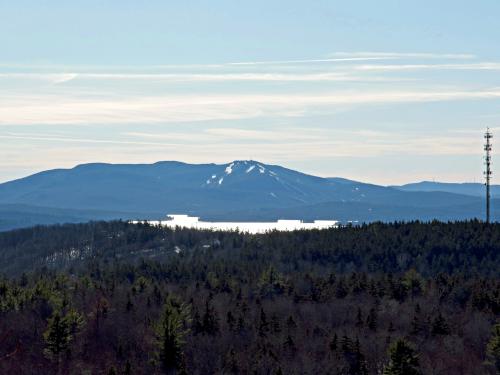 view of Mount Sunapee in November from Royal Arch Hill in southwest New Hampshire