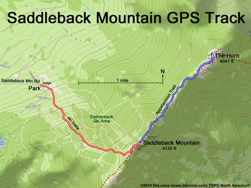 mount abraham gps track