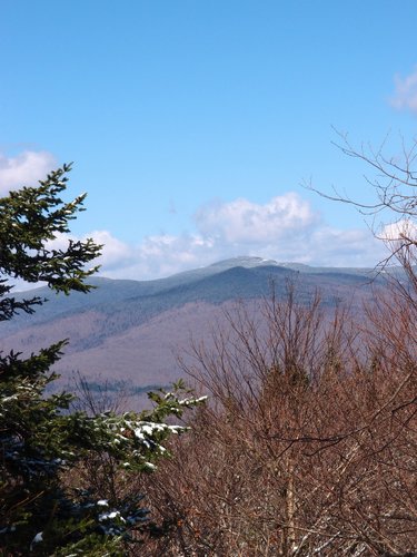 view from Bear Mountain in Vermont