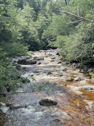 river at Sawyer Ponds in central NH