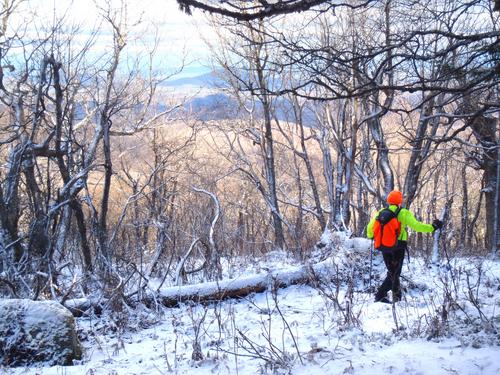 view from Butterfield Mountain in Vermont