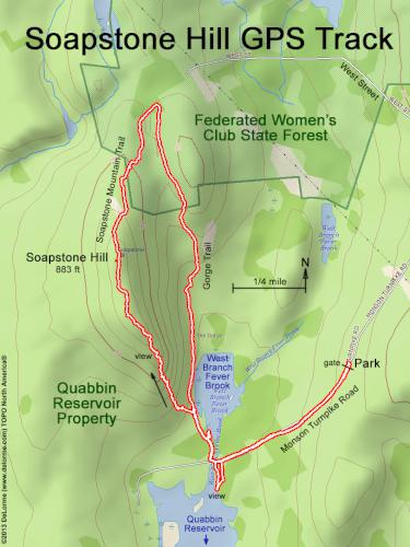 Soapstone Hill gps track