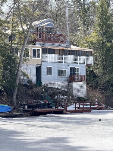 house in March at Spaulding-Proctor Reservation in northeast MA