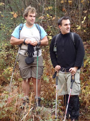 hikers on Teapot Mountain in New Hampshire