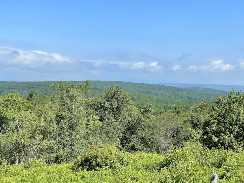 view in August from Warner Hill in western Massachusetts