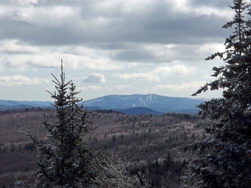 view in November of Mount Sunapee from Little Mount Washington in southwest New Hampshire