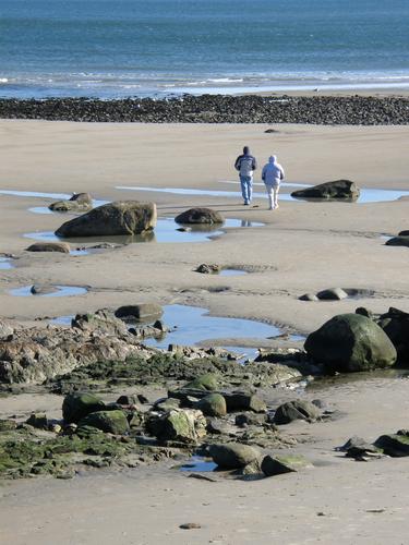 Wells Beach in Maine