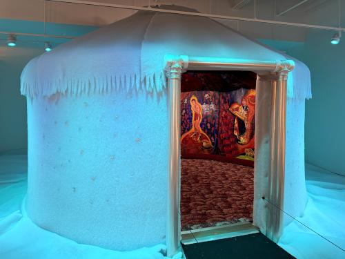 igloo art collection at the Nevada Museum of Art in Reno