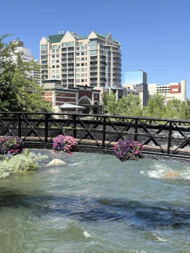 Downtown Riverwalk in Reno, Nevada